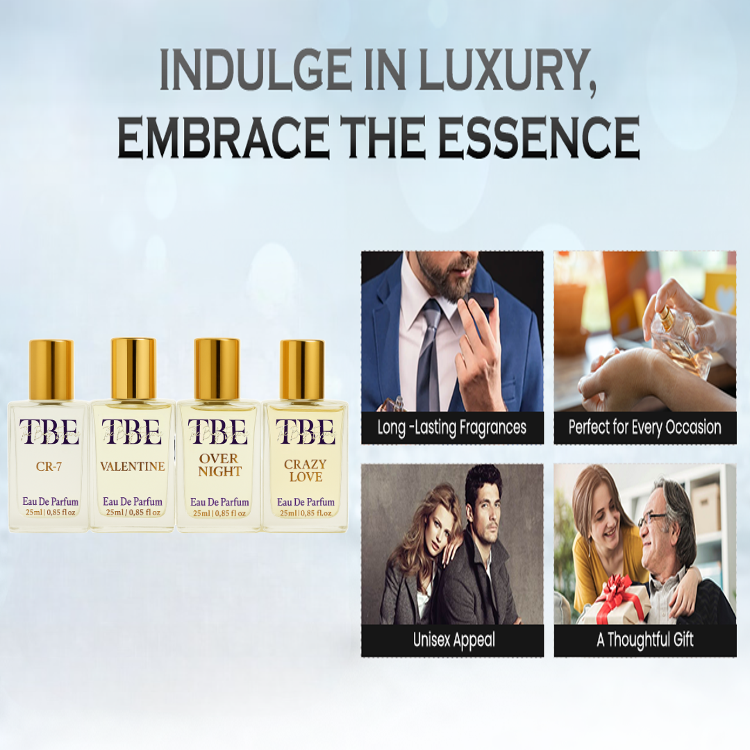 Unisex Luxury Perfume Combo 25ml*4