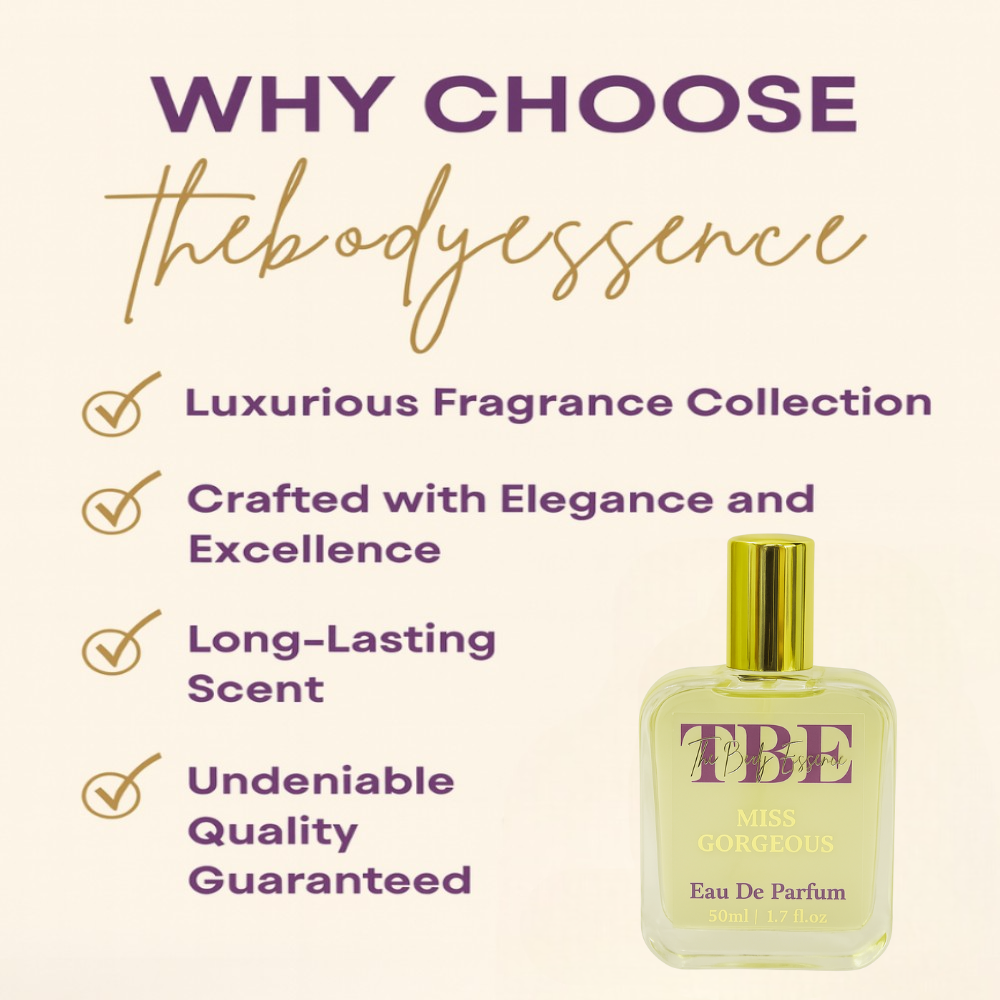 MISS GORGEOUS Luxury Perfume for Women's 50ml