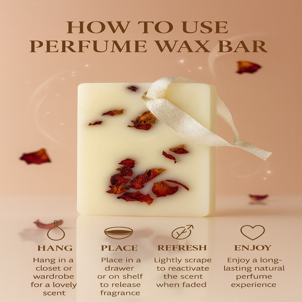 Fragrance Wax Bar Combo (Rose & Lavender)