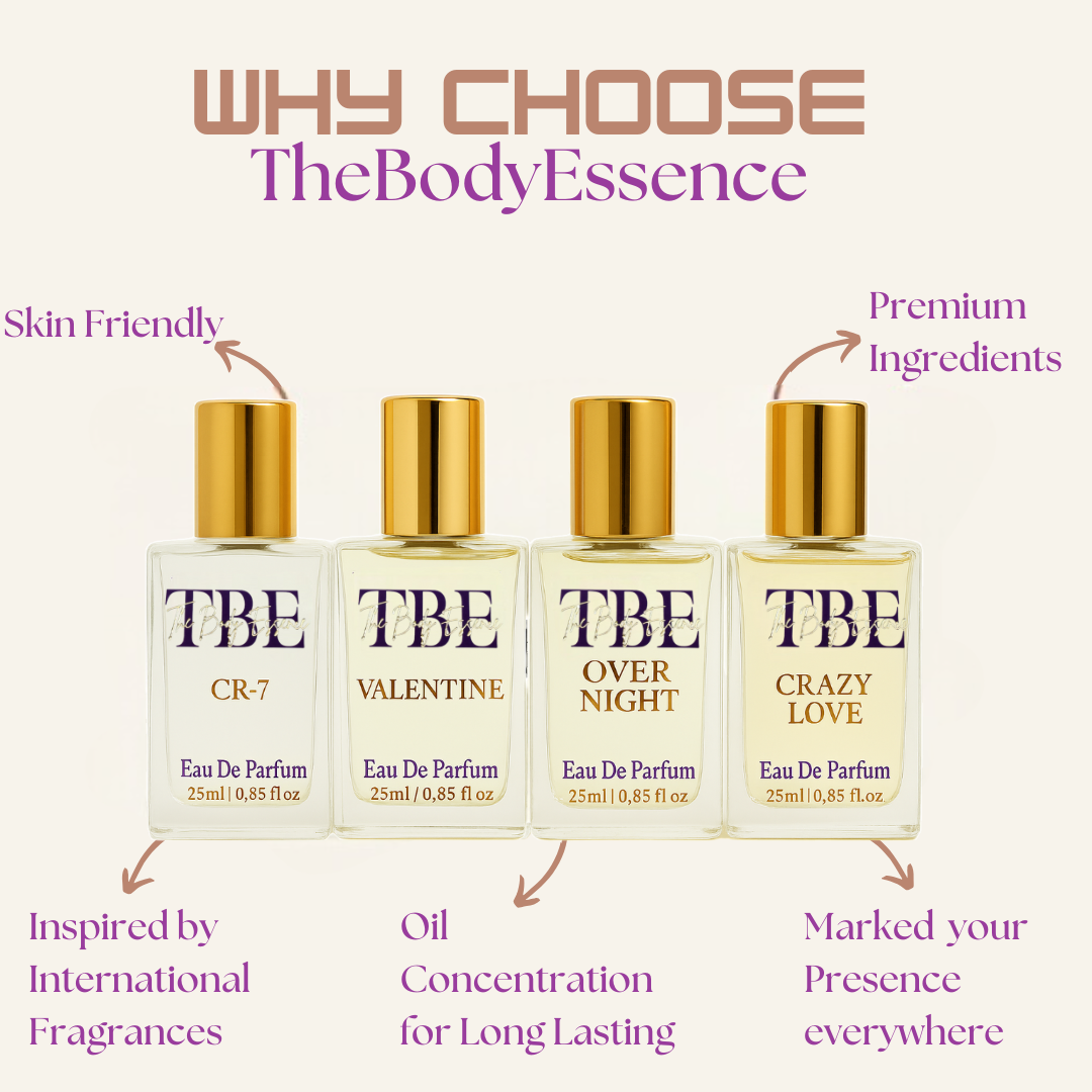 Unisex Luxury Perfume Combo 25ml*4