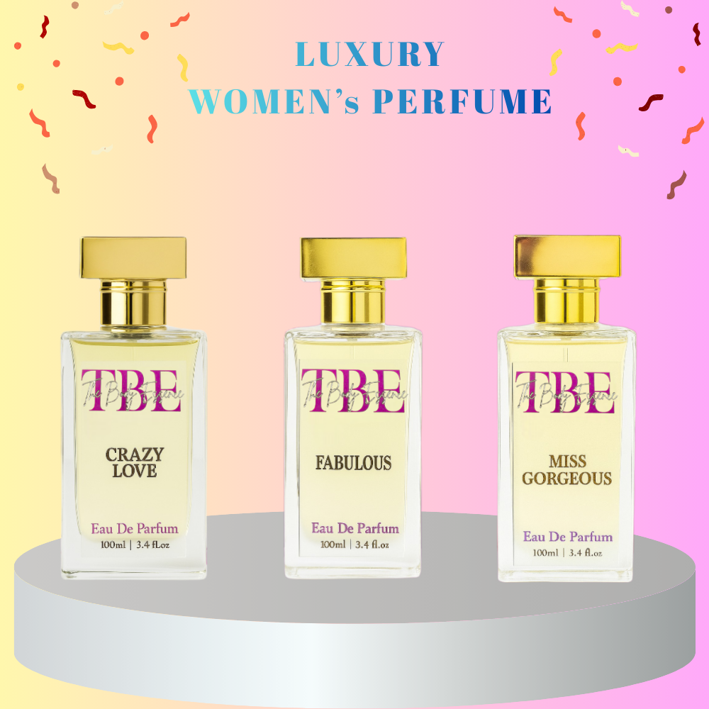 Luxury Women's Perfume Combo 100ml*3 (Inspired by D@VIDOFF, J⭕ M@L⭕NE & MISS DI⭕R Perfumes)