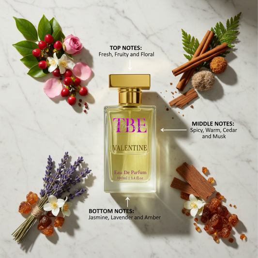 VALENTINE - Inspired by 🅱️𝐔𝐑🅱️𝐄𝐑𝐑𝐘 Perfumes (Unisex 100ml)