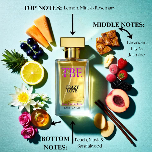 CRAZY LOVE - Inspired by 𝐃🅰️𝐕𝐈𝐃⭕𝐅𝐅 Perfumes (Women's 100ml)