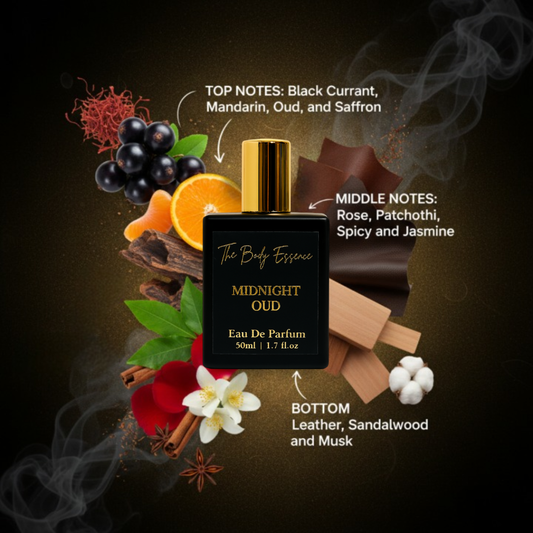 MIDNIGHT OUD - Inspired by 𝐌⭕𝐍𝐓@𝐋𝐄 ⭕𝐔𝐃 Perfumes (Unisex 50ml)