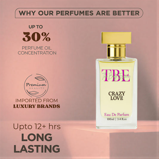 CRAZY LOVE - Inspired by 𝐃🅰️𝐕𝐈𝐃⭕𝐅𝐅 Perfumes (Women's 100ml)