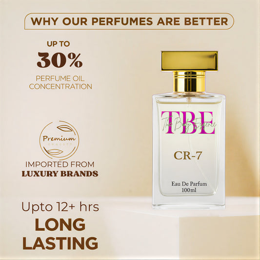 CR-7 - Inspired by 𝐂𝐑𝐈𝐒𝐓𝐈🅰️𝐍⭕ 𝐑⭕𝐍🅰️𝐋𝐃⭕ Perfumes (Unisex 100ml)