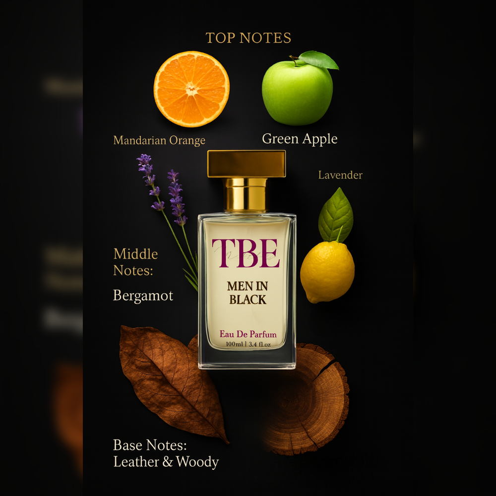 MEN IN BLACK - Inspired by HUG⭕ B⭕SS Perfumes (Men's 100ml)