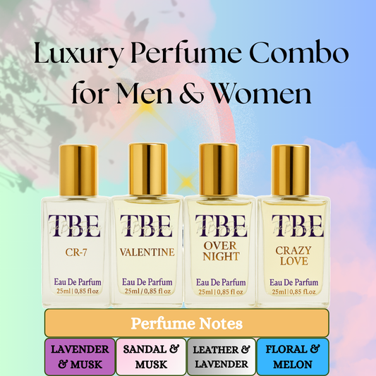 Unisex Luxury Perfume Combo 25ml*4